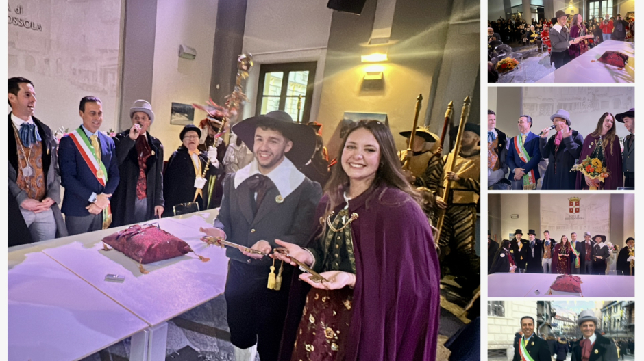 Il Carnevale padrone della Città. Al Togn e Cia le chiavi di Domodossola